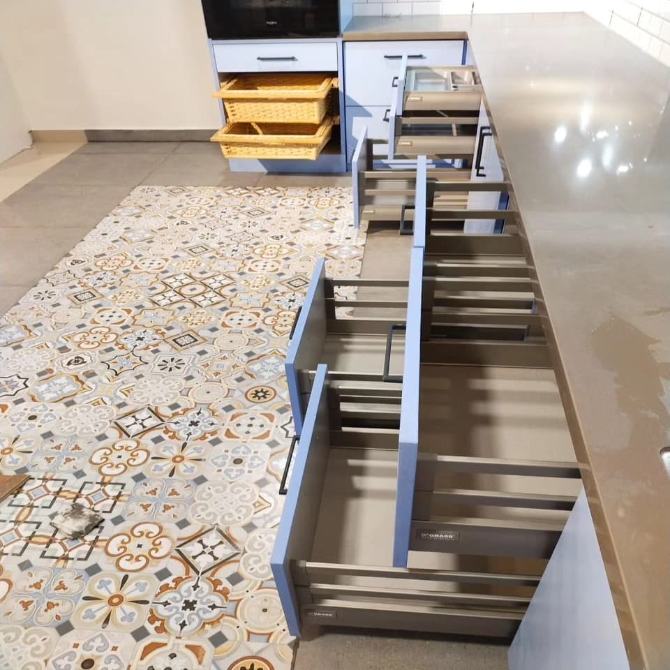 Cheerspace modular kitchen with precision German drawers